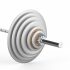 YHLP-7000 Electroplated Barbell Plate