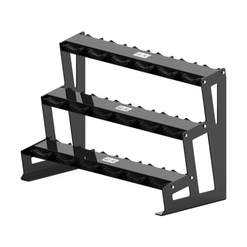 YHQJ-7002.1-yhfitness.com YHQJ-7002 Triple Dumbbell Racks