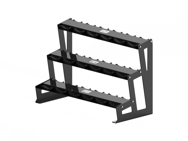 YHQJ-7002.1-yhfitness.com YHQJ-7002 Triple Dumbbell Racks