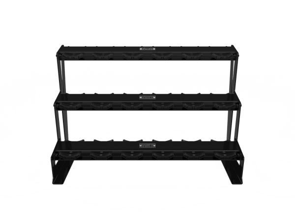 YHQJ-7002.2-yhfitness.com YHQJ-7002 Triple Dumbbell Racks