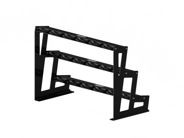 YHQJ-7002.3-yhfitness.com YHQJ-7002 Triple Dumbbell Racks