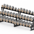 YHQJ-7002A Triple Dumbbell Racks
