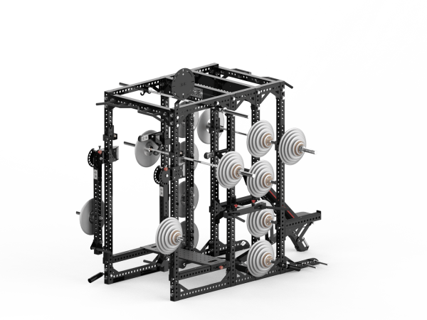 YHSD-7000+1-Q.2-yhfitness.com YHSD-7000+1 Half Frame + Full Frame Squat Rack