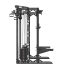YHSD-7000+7P24.4-yhfitness.com YHSD-7000+7P24 Half Frame Squat Rack+Flyer