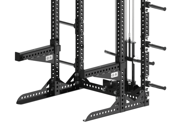 YHSD-7000+7P39 Half Frame Squat Rack+Bell Piece High/Low Pull Trainer