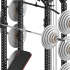 YHSD-7000+7P39 Half Frame Squat Rack+Bell Piece High/Low Pull Trainer