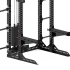 YHSD-7000+7P39.13-yhfitness.com YHSD-7000+7P38 Half Frame Squat Rack + Selector Blade High-Low Pull Trainer