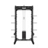 YHSD-7000+7P39.2-yhfitness.com YHSD-7000+7P38 Half Frame Squat Rack + Selector Blade High-Low Pull Trainer