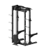 YHSD-7000+7P39.4-yhfitness.com YHSD-7000+7P38 Half Frame Squat Rack + Selector Blade High-Low Pull Trainer