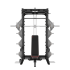 YHSD-7000+7P39Q.2-yhfitness.com YHSD-7000+7P38 Half Frame Squat Rack + Selector Blade High-Low Pull Trainer