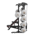 YHSD-7000+7P39Q.5-yhfitness.com YHSD-7000+7P38 Half Frame Squat Rack + Selector Blade High-Low Pull Trainer