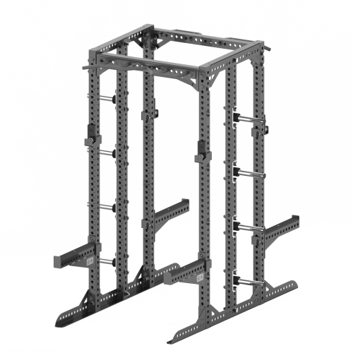 YHSD-7000S.1-yhfitness.com YHSD-7000S Double Half Frame Squat Rack