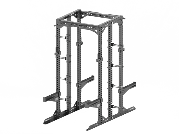 YHSD-7000S.1-yhfitness.com YHSD-7000S Double Half Frame Squat Rack