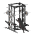 YHSD-7000SQ.6-yhfitness.com YHSD-7000S Double Half Frame Squat Rack