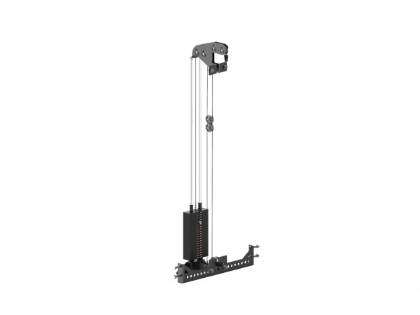 YHSD-7P38.4-yhfitness.com YHSD-7P38 Selectorized High-Low Pulley Trainer