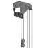 YHSD-7P39 Plate-Loaded High-Low Pulley Trainer