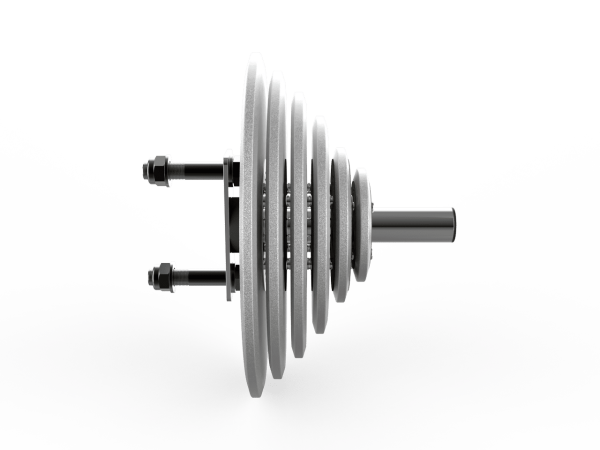 YHSD-7P22 Double-Sided Weight Plate Storage Rack