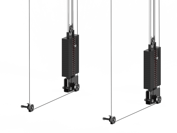 YHSD-7P23.5-yhfitness.com YHSD-7P23 Cable Crossover Attachment Kit