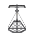 YHGJ-4001.2-yhfitness YHGJ-4001 Diamond Shaped Tree Hangers
