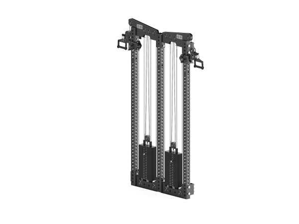 YHGL-7006.1-yhfitness.com YHGL-7006 Wall Fixed Double Counterweight Flyer
