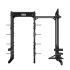 YHSD-7000+YHGL-7002.2-yhfitness.com YHSD-7000+YHGL-7002 Half Frame Squat Rack+Multifunctional High/Low Pull Trainer