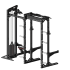 YHSD-7000+YHGL-7002.5-yhfitness.com YHSD-7000+YHGL-7002 Half Frame Squat Rack+Multifunctional High/Low Pull Trainer