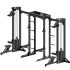 YHSD-7000+YHGL-7002S Half Frame Squat Rack+Multifunctional High/Low Pull Trainer