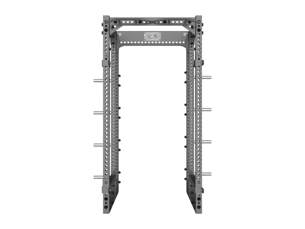 YHSD-7001+7P15.2-yhfitness.com YHSD-7001+7P15 Full Frame + Bell Piece Rack Deep Squat Rack