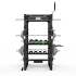 YHSD-7001+7P15Q.5-yhfitness.com YHSD-7001+7P15 Full Frame + Bell Piece Rack Deep Squat Rack