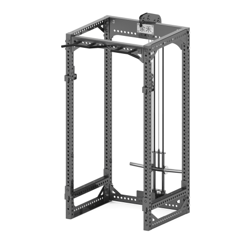 YHSD-7001+7P39.1-yhfitness.com YHSD-7001+7P39 Full Frame+Bell Piece High-Low Pull Trainer