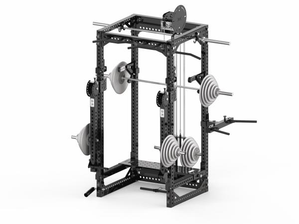 YHSD-7001+P39Q.1-yhfitness.com YHSD-7001+7P39 Full Frame+Bell Piece High-Low Pull Trainer
