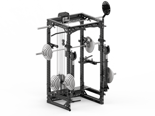 YHSD-7001+P39Q..3-yhfitness.com YHSD-7001+7P39 Full Frame+Bell Piece High-Low Pull Trainer