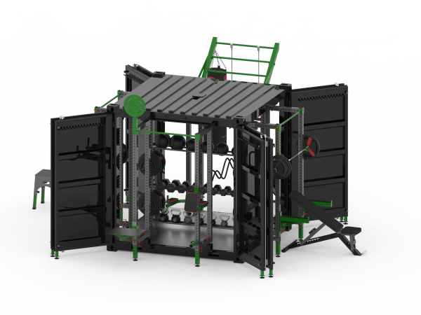 10″ Mobile Container Gym