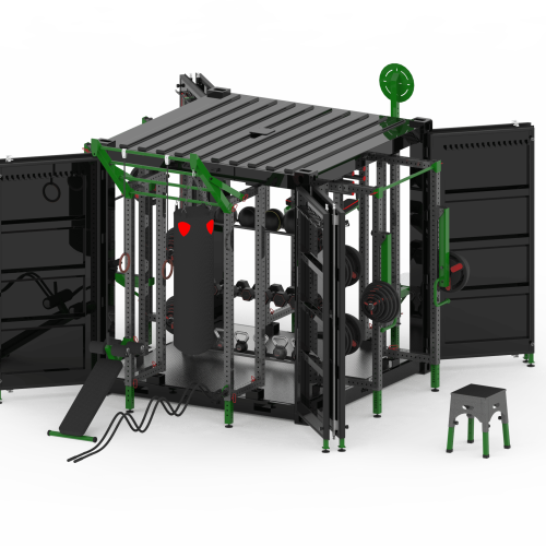 YH-JX10C.4-yhfitness 10″ Mobile Container Gym