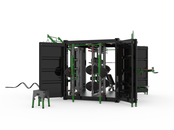 10″ Mobile Container Gym