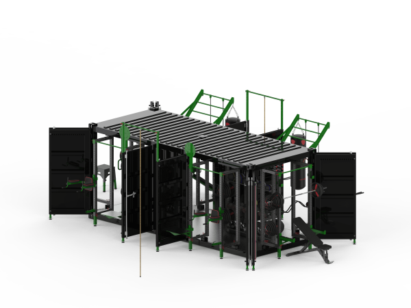 20″ Mobile Container Gym